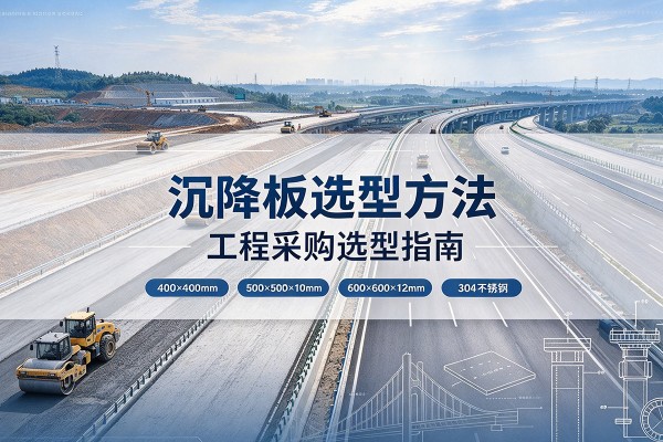 蒙山沉降板选择方法