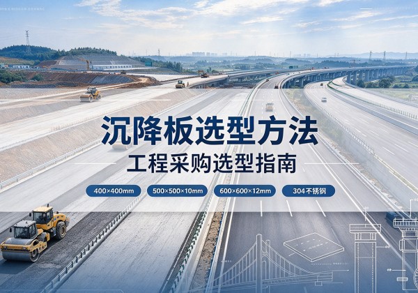 蒙山沉降板选择方法