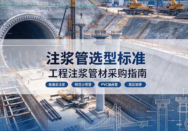 蒙山注浆管选型标准